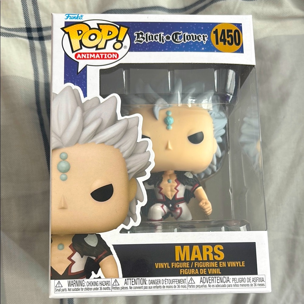 Funko Pop Black Clover Mars (Figure 1450)